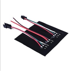 80*80mm WS2812B LED Digital Addressable Flexible LED Display Screen