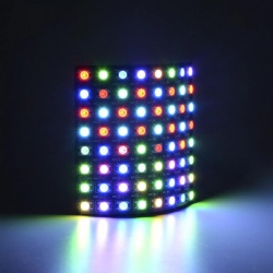 80*80mm WS2812B LED Digital Addressable Flexible LED Display Screen